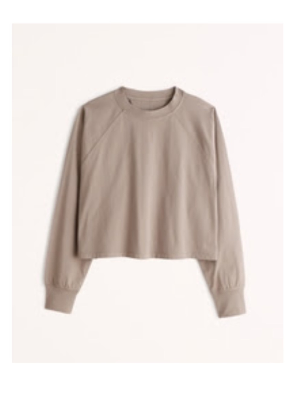 Abercrombie 100% Cotton YPB Long-Sleeve Easy Tee Size XL NWT